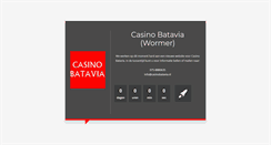 Desktop Screenshot of casinobatavia.nl